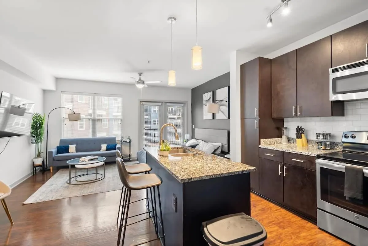 Luxurious 1 King Bed Suite In Uptown تشارلوت الولايات المتحدة الأمريكية